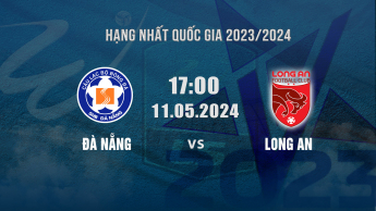 SHB Đà Nẵng vs Long An - Hạng Nhất Quốc gia - Vòng 16
