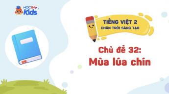 Tiếng Việt Lớp 2 - Bộ sách Chân trời sáng tạo - Chủ đề 32: Mùa lúa chín