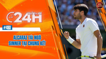 Số 461: Alcaraz tái ngộ Sinner tại Wimbledon 2025 - Thể thao 24h