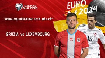 Gruzia vs Luxembourg - Vòng play-off UEFA EURO 2024 - Full trận