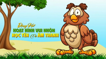 Động Vật Hoạt Hình Vui Nhộn – Học Tên Và Âm Thanh