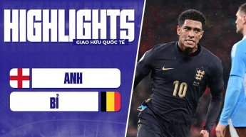 Anh vs Bỉ - Giao Hữu Quốc Tế 2024 - Highlights