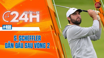 Số 468: SCHEFFLER dẫn đầu sau 2 vòng- Thể thao 24h