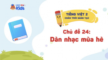 Tiếng Việt Lớp 2 - Bộ sách Chân trời sáng tạo - Chủ đề 24: Dàn nhạc mùa hè
