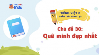 Tiếng Việt Lớp 2 - Bộ sách Chân trời sáng tạo - Chủ đề 30: Quê mình đẹp nhất