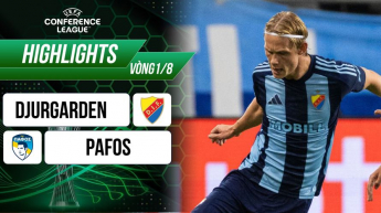 Djurgården vs Pafos - UEFA Conference League 2024/25 - Vòng 1/8 lượt về
