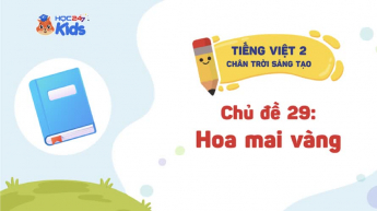 Tiếng Việt Lớp 2 - Bộ sách Chân trời sáng tạo - Chủ đề 29: Hoa mai vàng