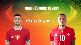 Cộng hòa Séc vs Malta - Giao Hữu Quốc Tế 2024