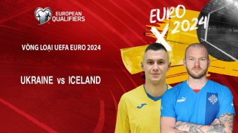 Ukraine vs Iceland - Vòng loại UEFA Euro 2024