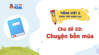 Tiếng Việt Lớp 2 - Bộ sách Chân trời sáng tạo - Chủ đề 22: Chuyện bốn mùa