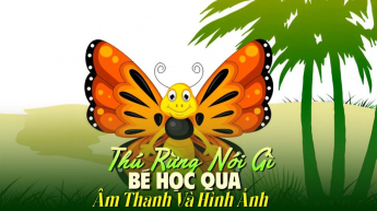 Thú Rừng Nói Gì - Bé Học Qua Âm Thanh Và Hình Ảnh
