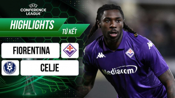 Fiorentina vs Celje- Tứ kết lượt về UEFA Conference League 2024/25