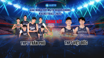 Full trận THPT Trần Phú vs THPT Việt Đức - Chung kết Giải bóng rổ MyTV Highschool Basketball 2023