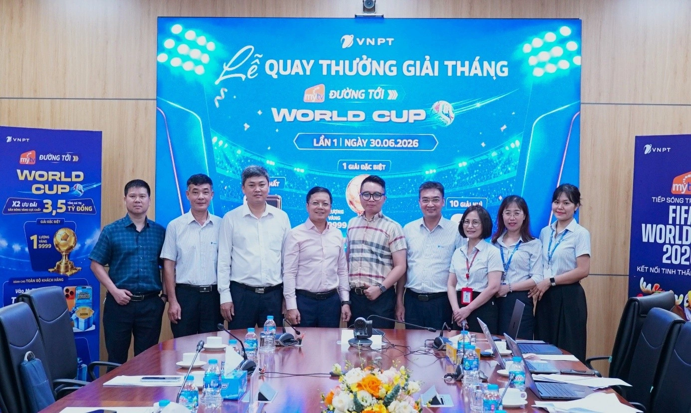 MyTV công bố kết quả quay số trúng thưởng đợt 1 chương trình khuyến mại "Đường tới World Cup"